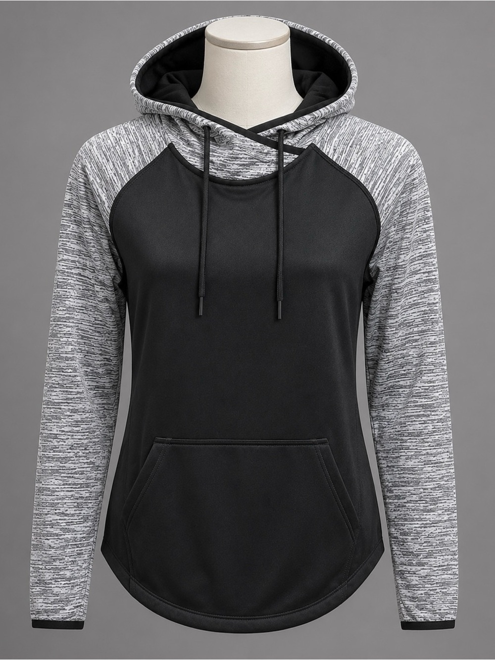 Athletic Works Thick Thumb Hole Space dye Hoodie